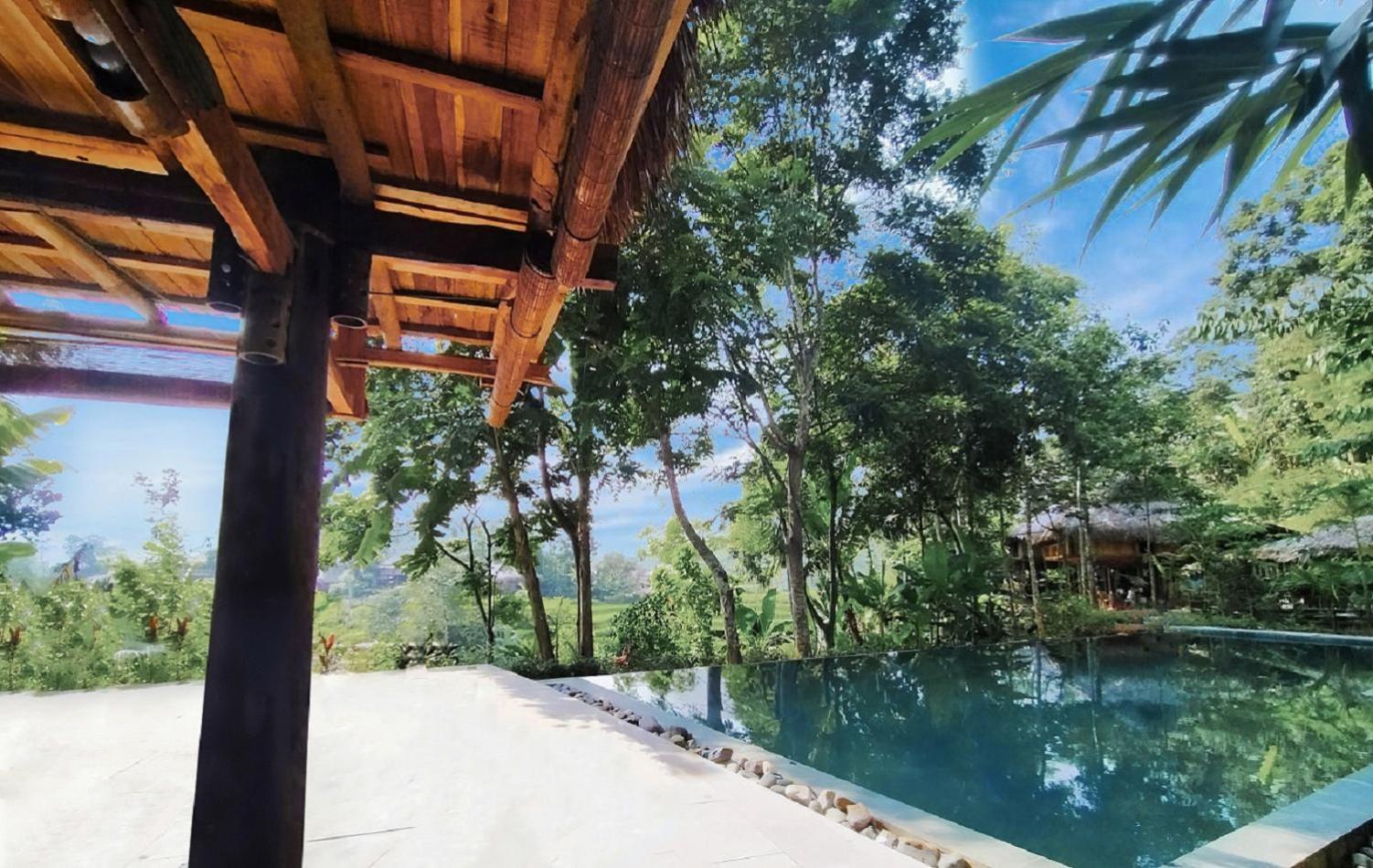 Hotel Pu Luong Boutique Garden Exterior foto