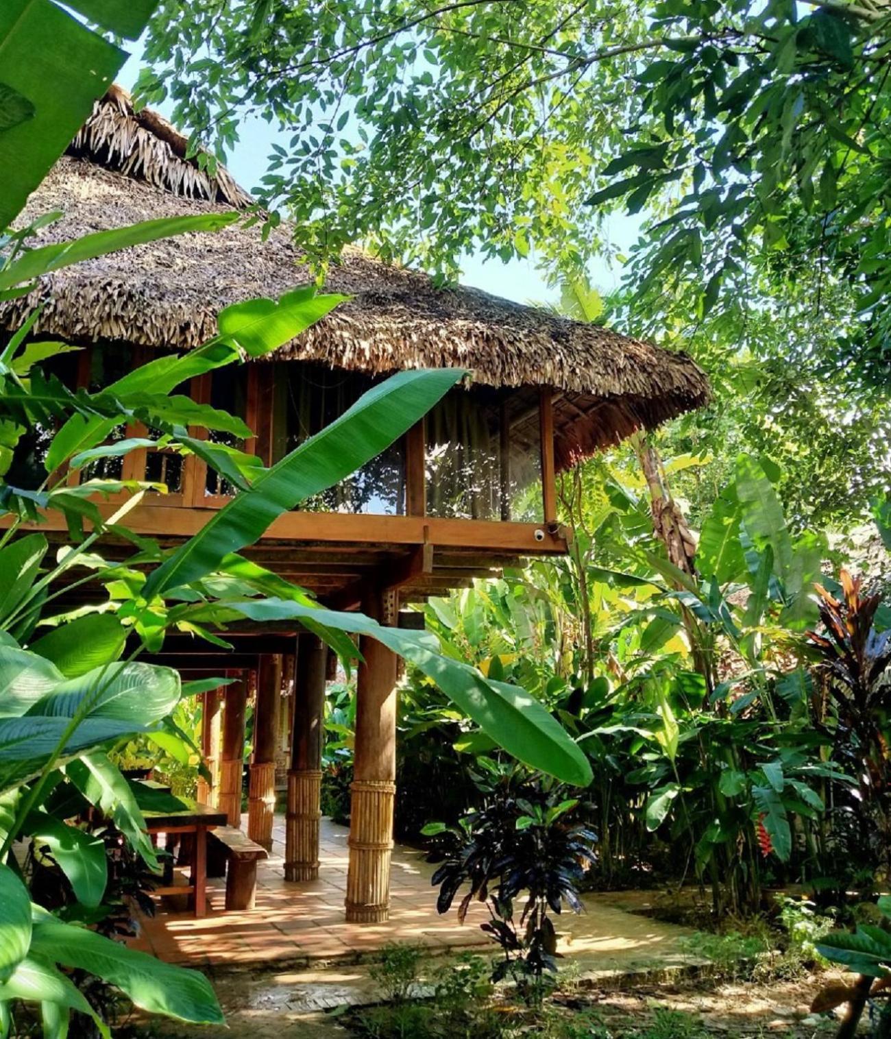 Hotel Pu Luong Boutique Garden Exterior foto
